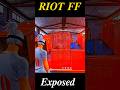 RIOT FF EXPOSED 🤬 | #shorts #freefire #rost #trending #garenafreefire #viralshorts #freefireshorts