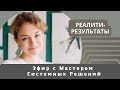 Реалити-Результаты студентов Академии Системных Решений