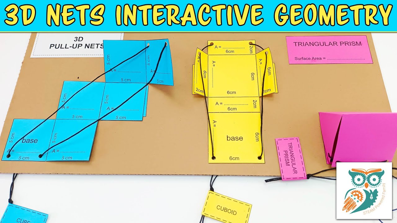 3D Nets Interactive Geometry Project 