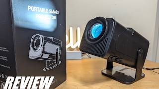 Review Xgody Gimbal5 Android Tv Smart Projector - Budget 1080P Led Portable Projector - Any Good?