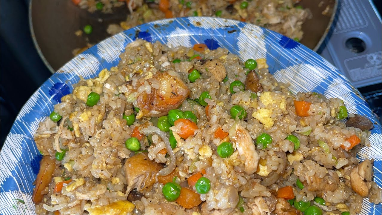 Bangin 5 star ⭐️ Chicken and Shrimp Fried Rice I made on my { 18 ...