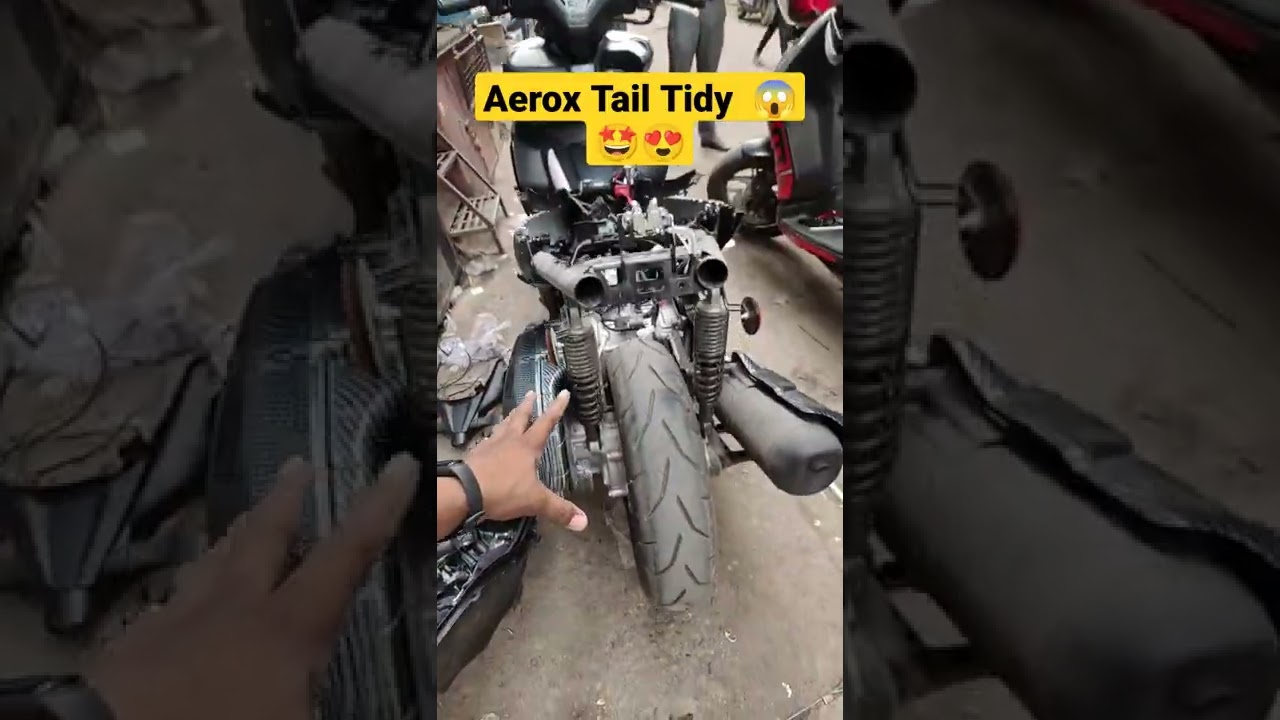 Yamaha Aerox 155 Tail Tidy install #skdbikeworld #youtubeshorts #shorts #aerox155