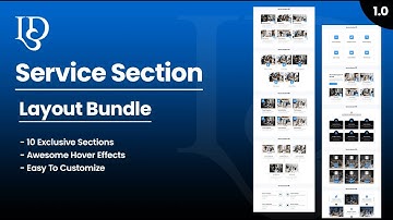Divi Service Section   Import service section