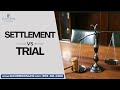 Should I Settle My Personal Injury Case, or Risk Going to Trial?
