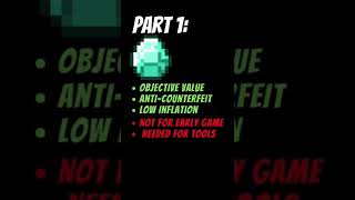 Ranking MINECRAFT CURRENCIES for your ECONOMY PART 1