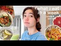 what i eat in a week 🍋 summer edition