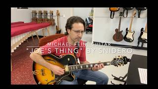 "Joe's Thing" by Snidero performed by Michael Fein