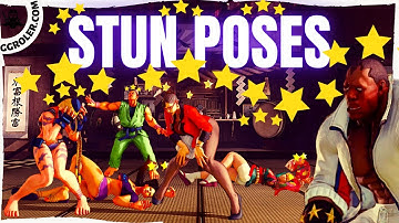 Street Fighter V ⭐ Stun Poses (update Oct 2021)