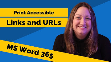 How to Print Accessible Links and URLs in Microsoft Word