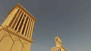 Aghazadeh Mansion Wind Towers Used As A Natural Cooling System Abarkooh Iran