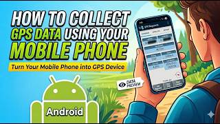 How to Collect GPS Data on Mobile &amp; Import to QGIS | Step-by-Step Guide