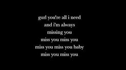 come over (missing you) - Busy Signal LYRICS