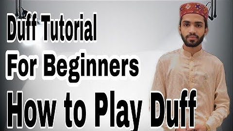 How To Play Duff... Duff tutorial by Duff Operator Ahsan Shahid ..