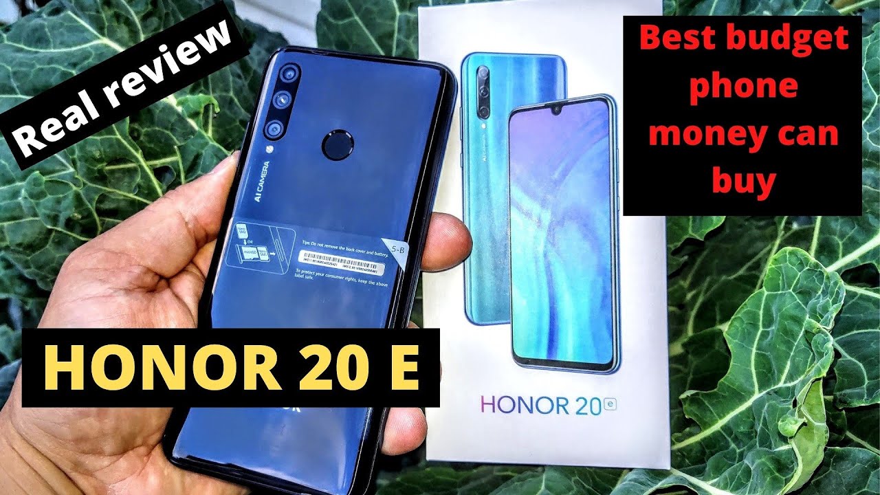 HUAWEI HONOR 20E the best cheapest budget phone with NFC