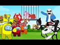 Siren Head Among Us Kidnap Piggy Vs Sans, Cartoon Cat - Roblox Piggy Funny Animation By GV Studio