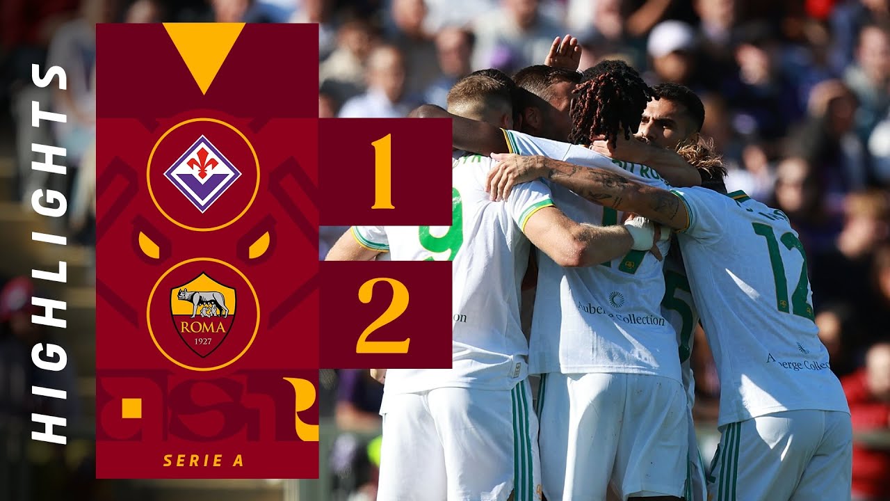 FIORENTINA 1-2 ROMA | SERIE A HIGHLIGHTS 2025-26