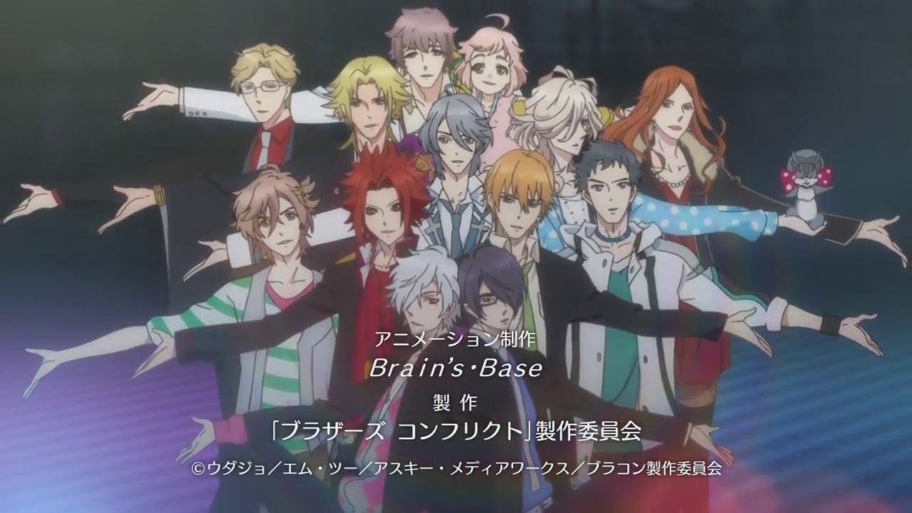 » Brothers Conflict ED / Ending 「14 to 1」 ASAHINA Bros.+JULI YouTube