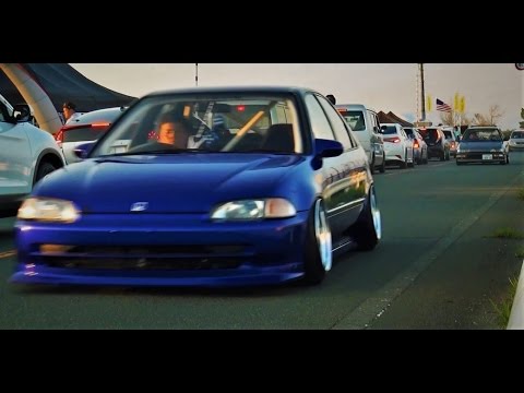 全開走行 シビック インテグラ ロードスター Calflavor15 キャルフレーバー 車高短 シャコタン Lowered Exhaust Low Car Youtube