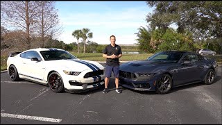 Is the 2024 Ford Mustang Dark Horse a BETTER sports car than a Shelby GT350R?