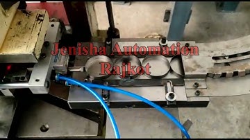 Power Press Automation for Gauge Lid.  ****no more injuries in power press*****