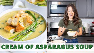 Ultra Creamy Asparagus Soup Recipe | Vegan & Whole30