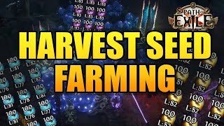 Target Farming Harvest Seeds for Huge Profits (Over 900c/hr) - Path of Exile Currency Farming Guide