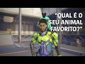 Lúcio pergunta para todos: "Qual é o seu animal favorito?" | Overwatch