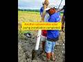 Another submersible solar pump installation comple