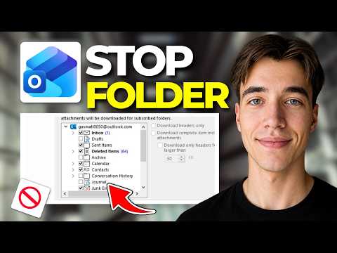 How To Stop Synchronizing Folders In Outlook (Tutorial 2026)