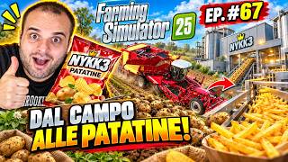RACCOLTA PATATE E PRODUZIONE PATATINE FRITTE - #67 FS25 ITA POLESINE