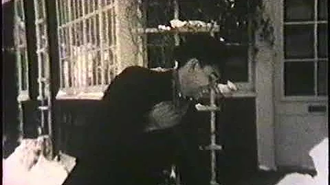 Edward J. Corcoran and Eddie Rankin Corcoran shove...