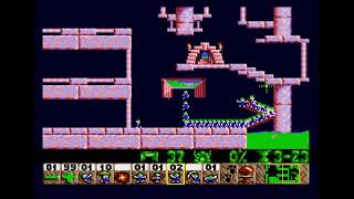 Taxing 17: Lunch Time - 0:55.92 (Lemmings MegaDrive/Genesis TAS)