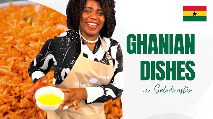 Ghanian Dishes using Saladmaster | Jollof Rice | Fufu | Pallava Sauce | Neolife Cooking Club