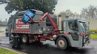 Athens Services Garbage Trucks of Whittier, CA