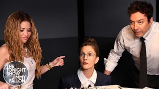 Shakira Takes A Lie Detector Test Cold Open The Tonight Show Starring Jimmy Fallon