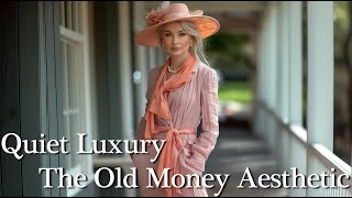 Quiet Luxury Unveiled: The Old Money Aesthetic Women Over 60 Ai