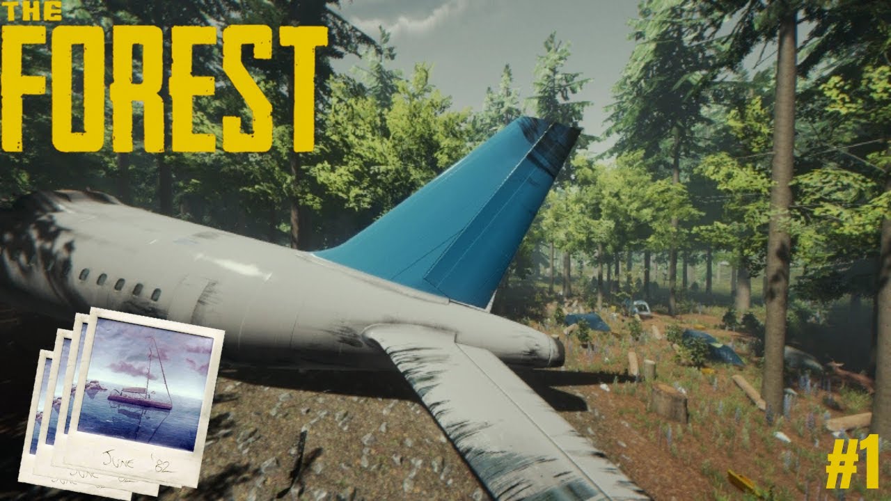 Nos estrellamos en un isla con caníbales y encontramos el yate!  | The Forest #1