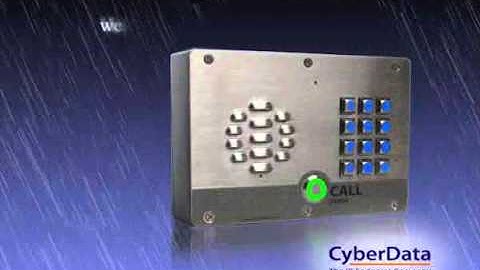 IP65 VoIP Intercom, IP and SIP Secure Entry, Door Intercom Phone