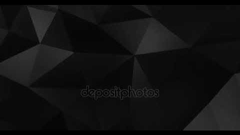 depositphotos 120470560 stock video 3d black abstract geometric polygon