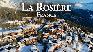 La Rosière ski resort (4K) - 2 Countries (FRA, ITA), 1 Ski Area