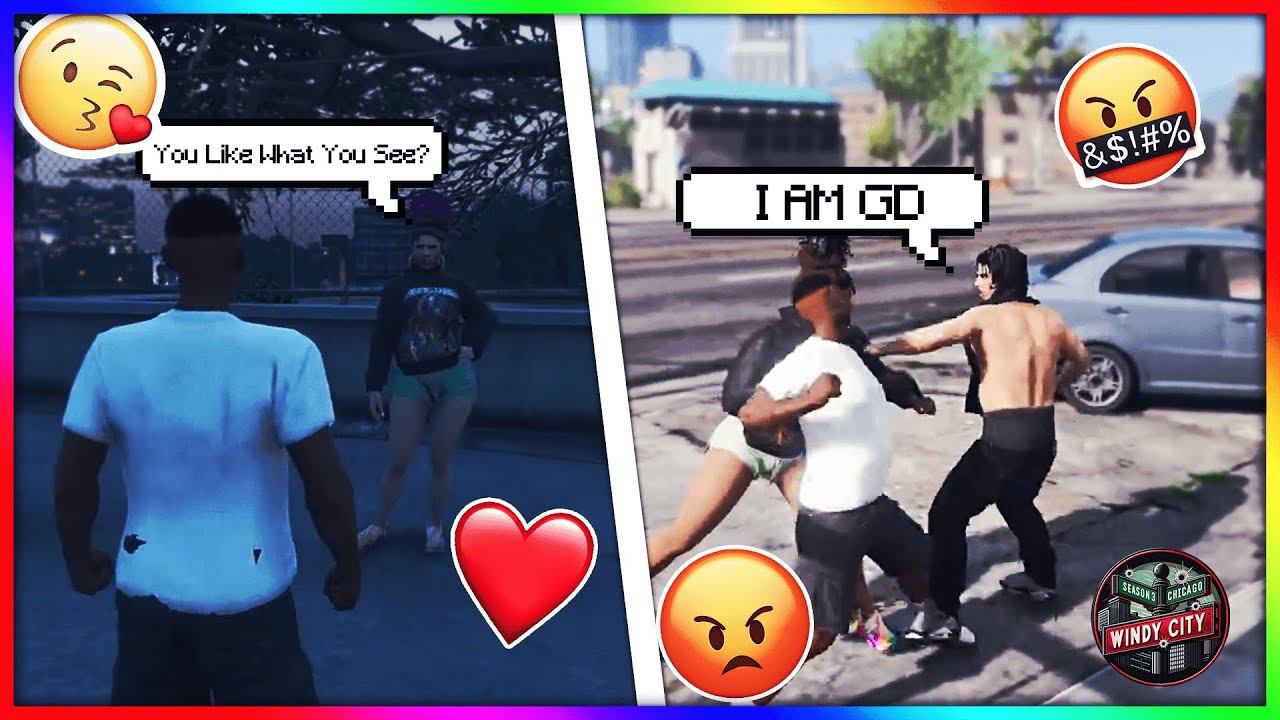 GTA 5 ROLEPLAY - BABY MAMA WANTED TO GET FREAKY 👅 & I GOT INTO A FIGHT ...