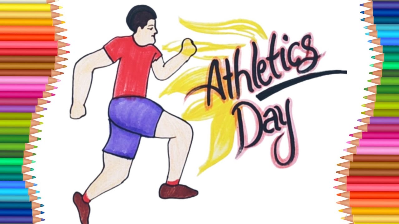Drawing athletic runner sport active hires stock photography and images   Alamy