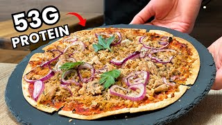 This 53g High Protein Tuna Pizza Is My New Obsession!