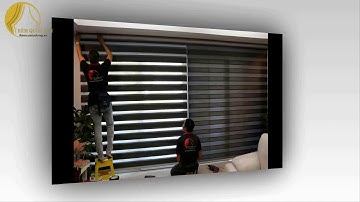 Rèm cầu vồng tự động ✅ Cách lắp đặt rèm cầu vồng tự động