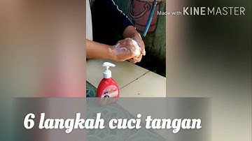 Contoh lagu 6 LANGKAH CTPS  | cuci tangan pakai sabun