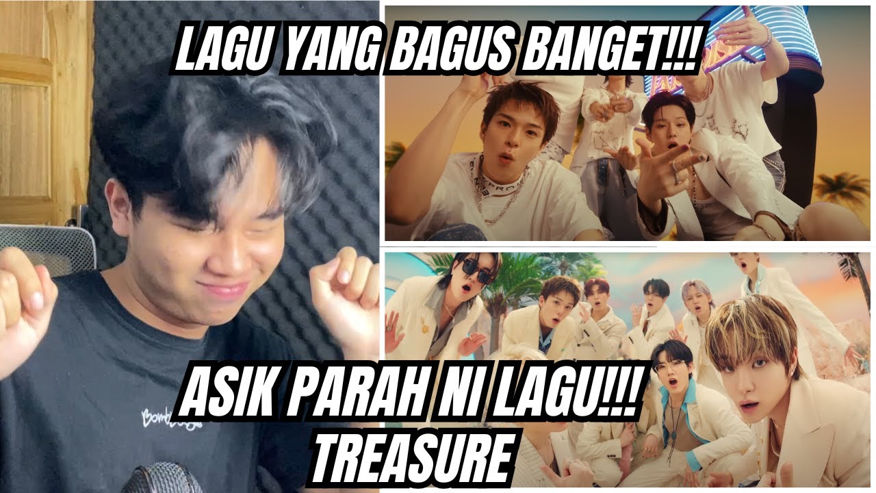 LAGU TERBAIK?!!! - TREASURE - ‘PARADISE’ M/V (REACTION!!!)