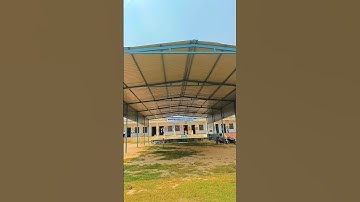 40 × 80 ka tinshed || #fabrication #structure #shed #welding #short