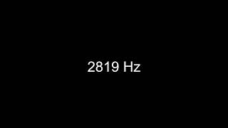 How 2819 Hz Sounds to the Human Ear