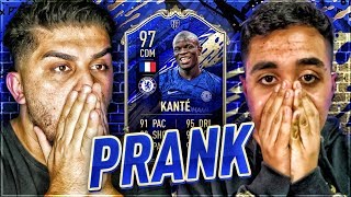 FIFA 20 | OMG! PRANK AN FURKY 😂😂 TOTY KANTE 97 SQUAD BUILDER BATTLE 😱🔥