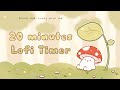 20 Minutes Relax Study With Me Lofi Mushie In A Forest Timer 1hour 20min Min Lofi 